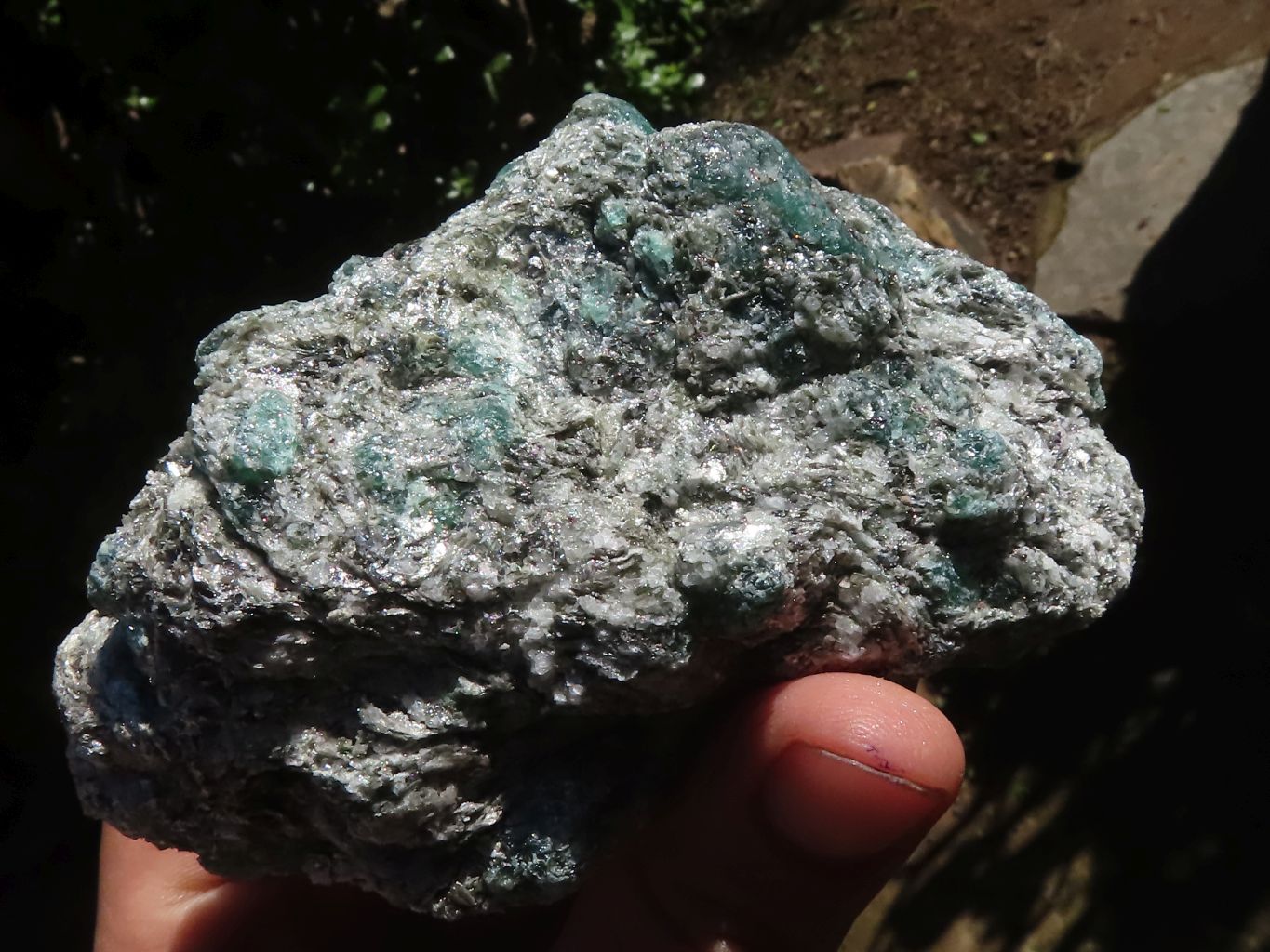 Natural Green Emerald In Mica & Quartz Schist x 6 From Zimbabwe - TopRock