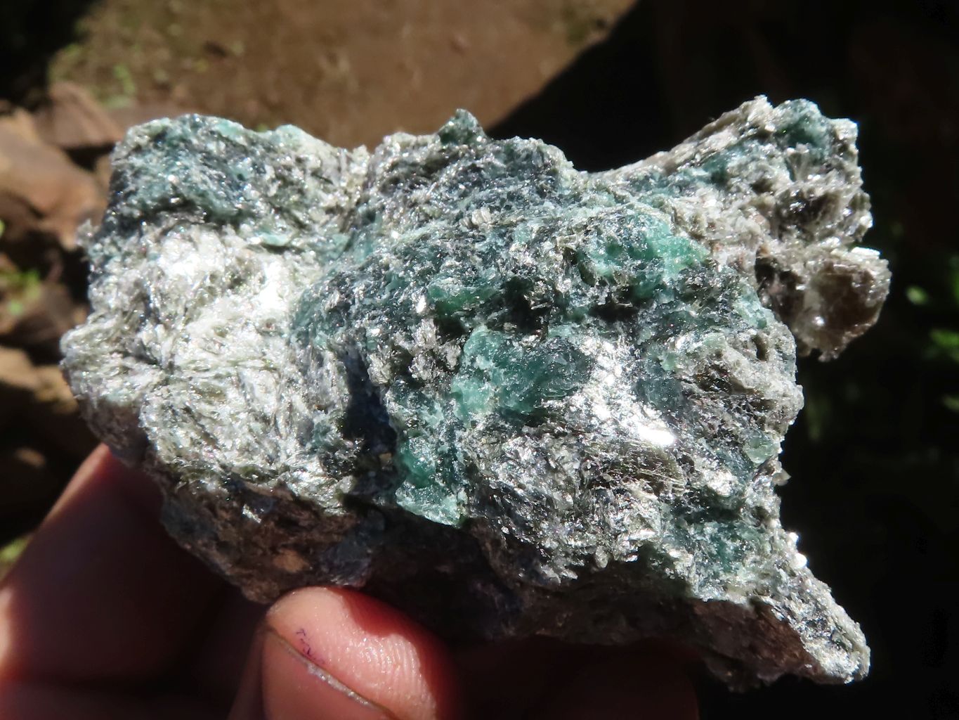 Natural Green Emerald In Mica & Quartz Schist x 6 From Zimbabwe - TopRock