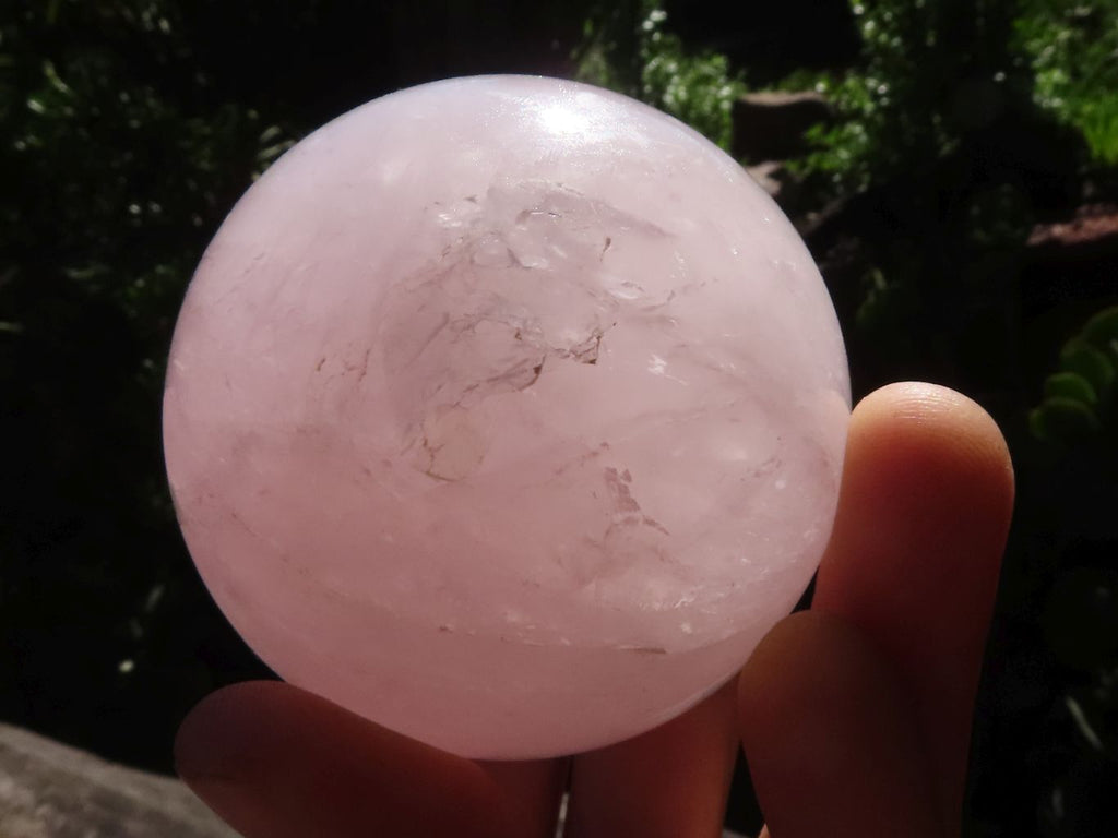 Polished Pink Star Rose Quartz Spheres  x 6 From Madagascar - TopRock