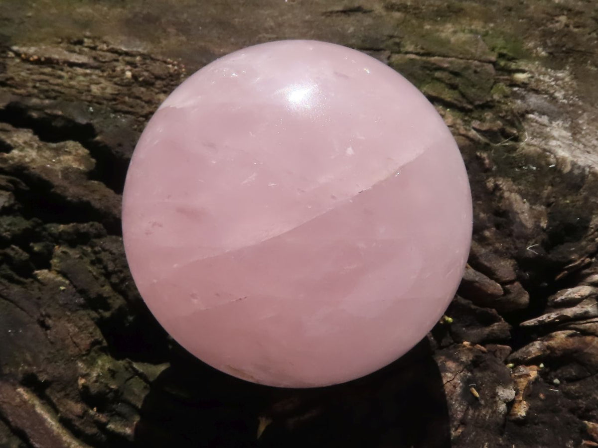 Polished Pink Star Rose Quartz Spheres  x 6 From Madagascar - TopRock