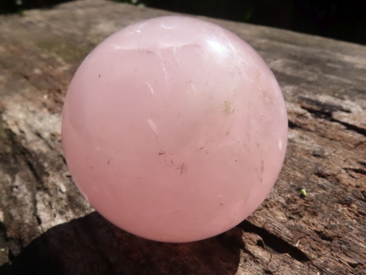 Polished Pink Star Rose Quartz Spheres  x 6 From Madagascar - TopRock