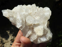 Natural Clear Quartz Crystals & Clusters  x 6 From Mpika, Zambia - Toprock Gemstones and Minerals 