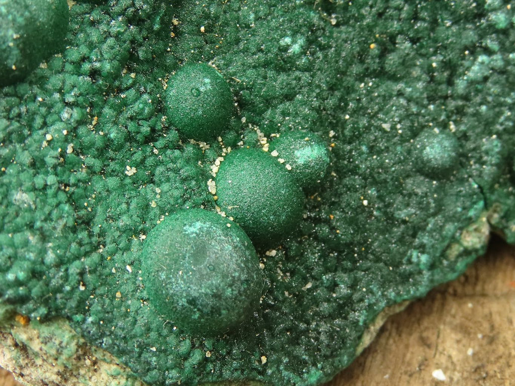 Natural Crystalline Malachite Specimens  x 6 From Tenke Fungurume, Congo - TopRock