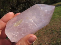 Polished Gemmy Pink Rose Quartz Points  x 3 From Ambatondrazaka, Madagascar - TopRock