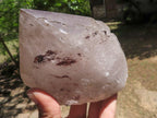 Polished Self Healed Smokey Quartz Floater Crystals  x 2 From Melanje, Malawi - TopRock