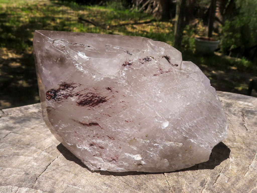 Polished Self Healed Smokey Quartz Floater Crystals  x 2 From Melanje, Malawi - TopRock