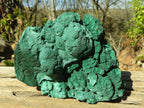 Natural Malachite Specimens x 2 From Congo - Toprock Gemstones and Minerals 
