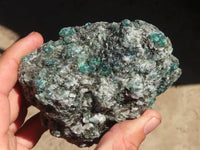 Natural Rare Emerald Mica In Matrix Cobbed Specimens x 4 From Mutoko, Zimbabwe - Toprock Gemstones and Minerals 