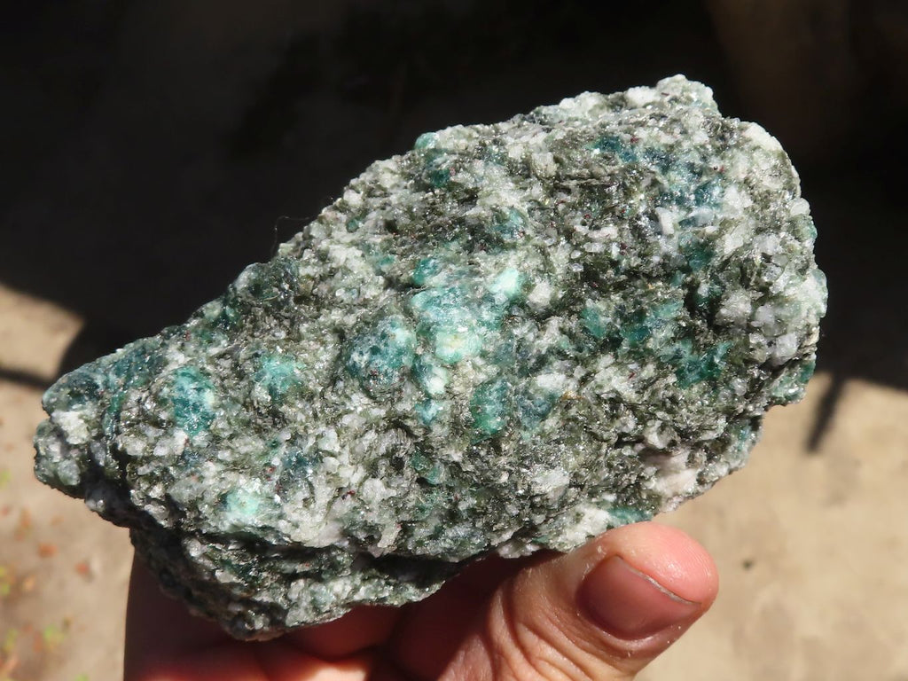 Natural Rare Emerald Mica In Matrix Cobbed Specimens x 4 From Mutoko, Zimbabwe - Toprock Gemstones and Minerals 