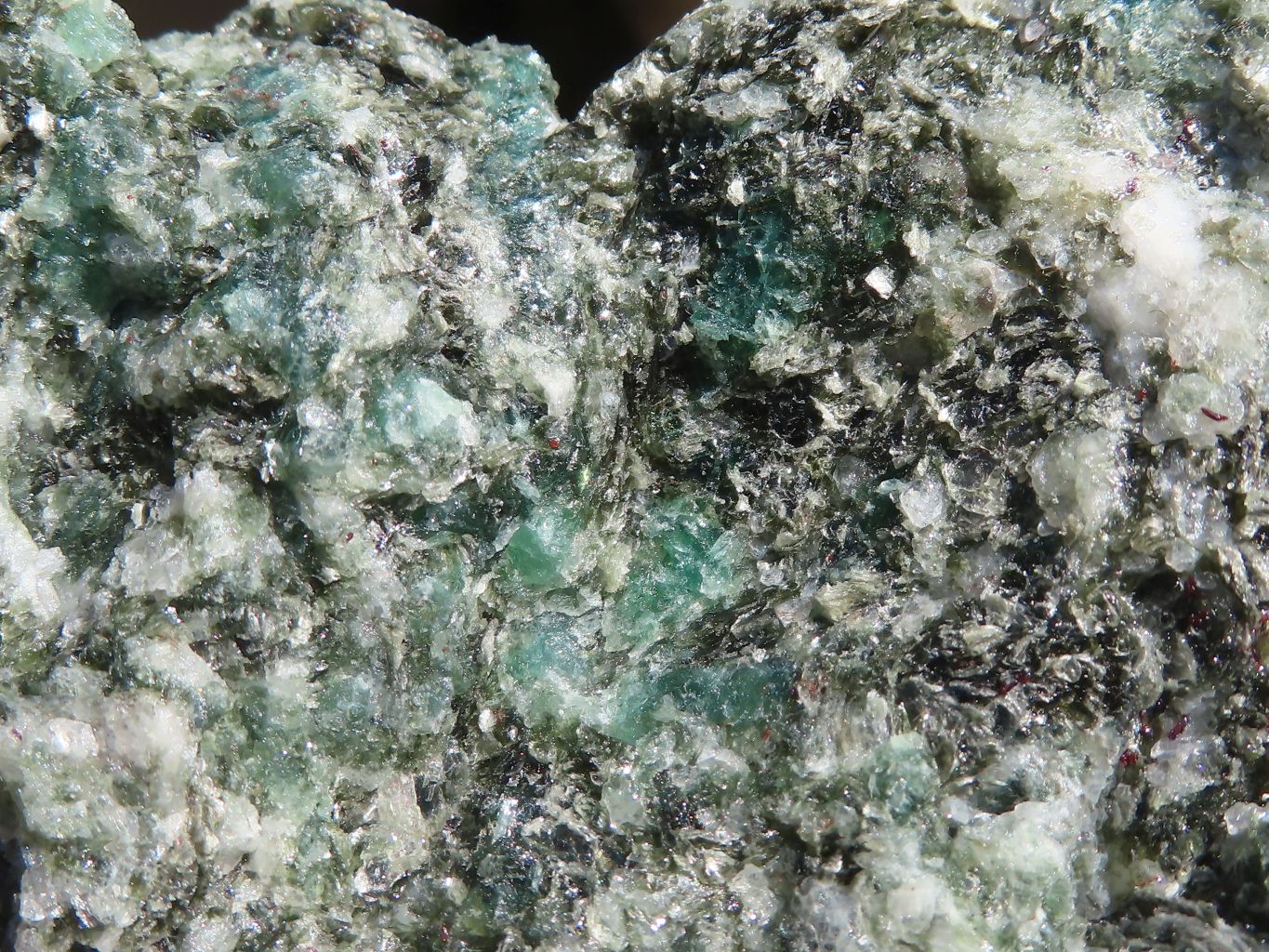Natural Rare Emerald Mica In Matrix Cobbed Specimens x 4 From Mutoko, Zimbabwe - Toprock Gemstones and Minerals 