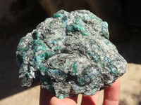 Natural Rare Emerald Mica In Matrix Cobbed Specimens x 4 From Mutoko, Zimbabwe - Toprock Gemstones and Minerals 