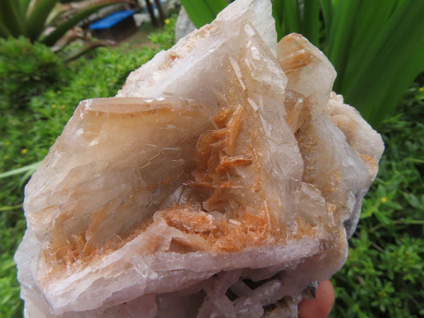 Natural Barytes Lamellar Crystal Specimens x 2 From Tenke Fungurume, Congo - TopRock