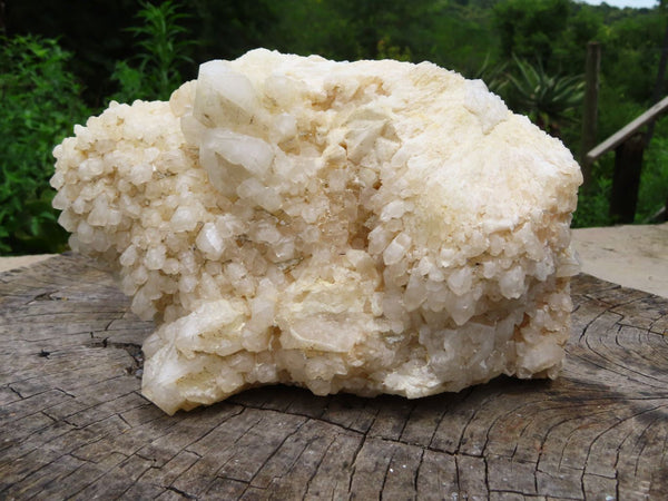 Natural Extra Large Castle Quartz Cluster with Love Star Terminations x 1 From Ambatfinhandrana, Madagascar - TopRock