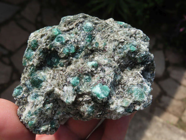 Natural Green Emerald in Matrix Specimens x 4 From Zimbabwe - TopRock