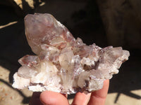Natural Red Hematoid Phantom Quartz Specimens x 6 From Karoi, Zimbabwe - Toprock Gemstones and Minerals 