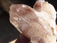 Natural Red Hematoid Phantom Quartz Specimens x 6 From Karoi, Zimbabwe - Toprock Gemstones and Minerals 