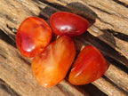 Polished  Carnelian Agate Tumble Stones  x 1 Kg Lot From Madagascar - Toprock Gemstones and Minerals 
