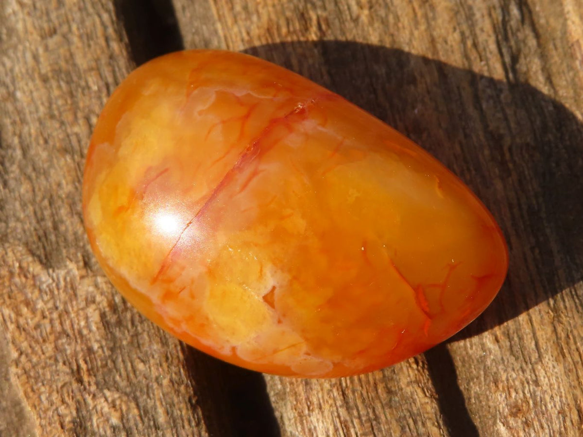 Polished  Carnelian Agate Tumble Stones  x 1 Kg Lot From Madagascar - Toprock Gemstones and Minerals 