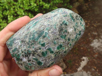 Polished Rare Emerald In Matrix Free Forms  x 3 From Sandawana, Zimbabwe - Toprock Gemstones and Minerals 