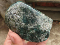 Polished Rare Emerald In Matrix Free Forms  x 3 From Sandawana, Zimbabwe - Toprock Gemstones and Minerals 