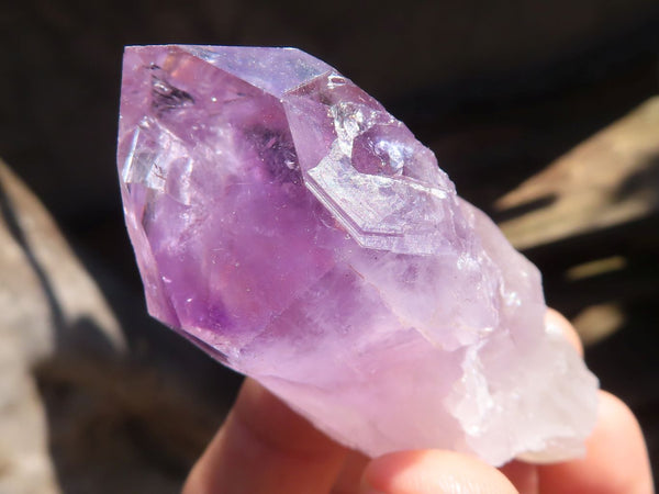 Natural Jacaranda Amethyst Crystals  x 24 From Zambia