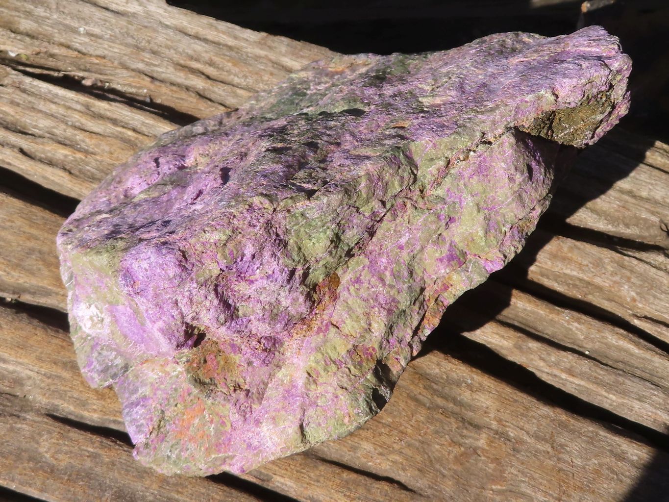 Natural Rough Stichtite & Serpentine Specimen x 1 From Barberton, South Africa - Toprock Gemstones and Minerals 