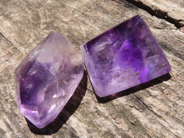 Polished Mixed Selection Of Mini Amethyst Crystals  x 35 From Akansobe, Madagascar - TopRock