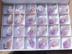Natural Single Jacaranda Amethyst Crystals  x 24 From Mumbwa, Zambia - Toprock Gemstones and Minerals 