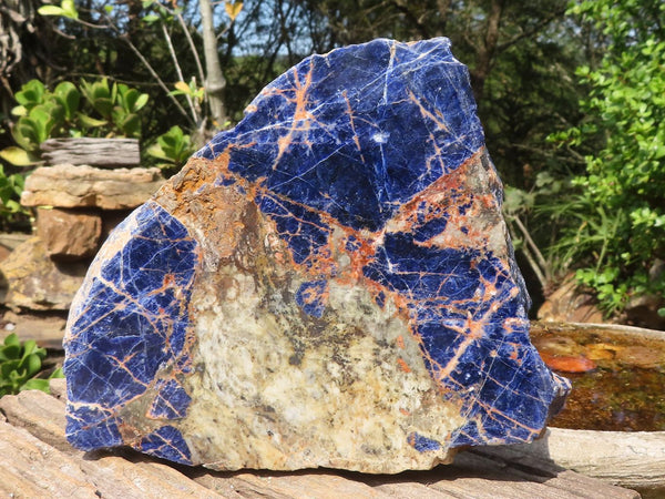 Polished Large Blue Sodalite Slab  x 1 From Namibia - Toprock Gemstones and Minerals 