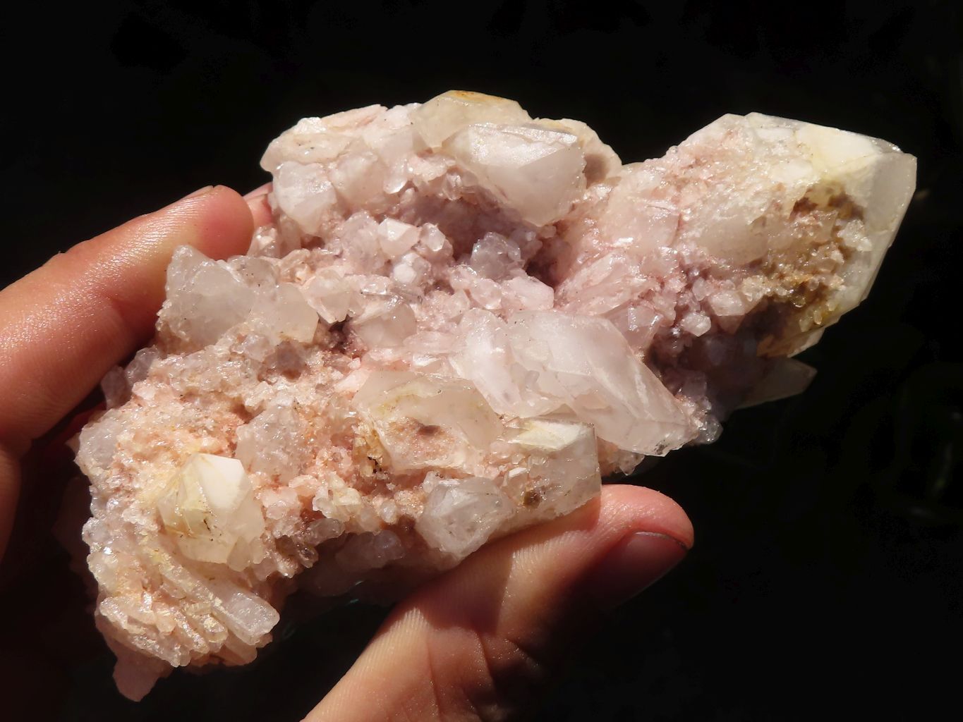 Natural Pineapple Candle Quartz Crystals x 4 From Madagascar - TopRock