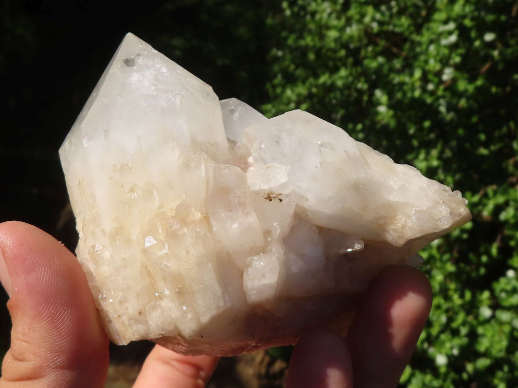 Natural Pineapple Candle Quartz Crystals x 4 From Madagascar - TopRock
