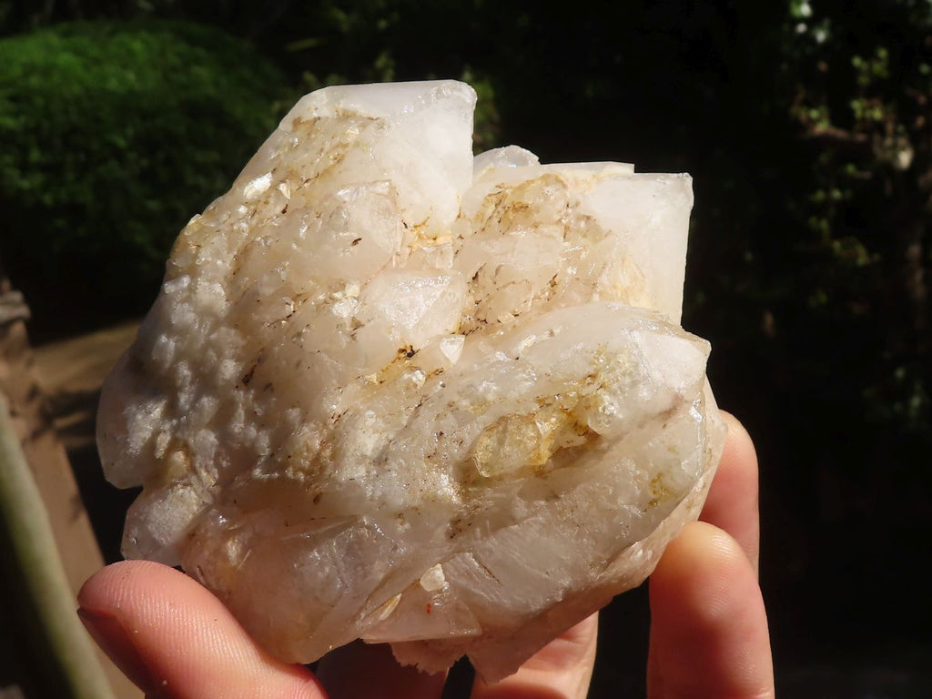 Natural Pineapple Candle Quartz Crystals x 4 From Madagascar - TopRock
