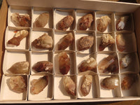 Natural Red Hematoid Quartz Specimens x 24 From Karoi, Zimbabwe - Toprock Gemstones and Minerals 
