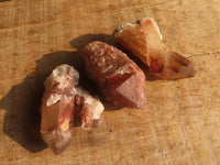 Natural Red Hematoid Quartz Specimens x 24 From Karoi, Zimbabwe - Toprock Gemstones and Minerals 