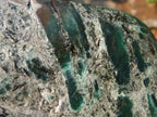 Polished Rare Emerald Mica In Matrix Standing Free Forms x 2 From Mutoko, Zimbabwe - Toprock Gemstones and Minerals 