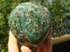 Polished Green Emerald In Matrix Standing Free Forms  x 2 From Sandawana, Zimbabwe - TopRock