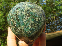 Polished Green Emerald In Matrix Standing Free Forms  x 2 From Sandawana, Zimbabwe - TopRock
