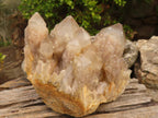 Natural Cascading Smokey Quartz Cluster  x 1 From Luena, Congo - Toprock Gemstones and Minerals 