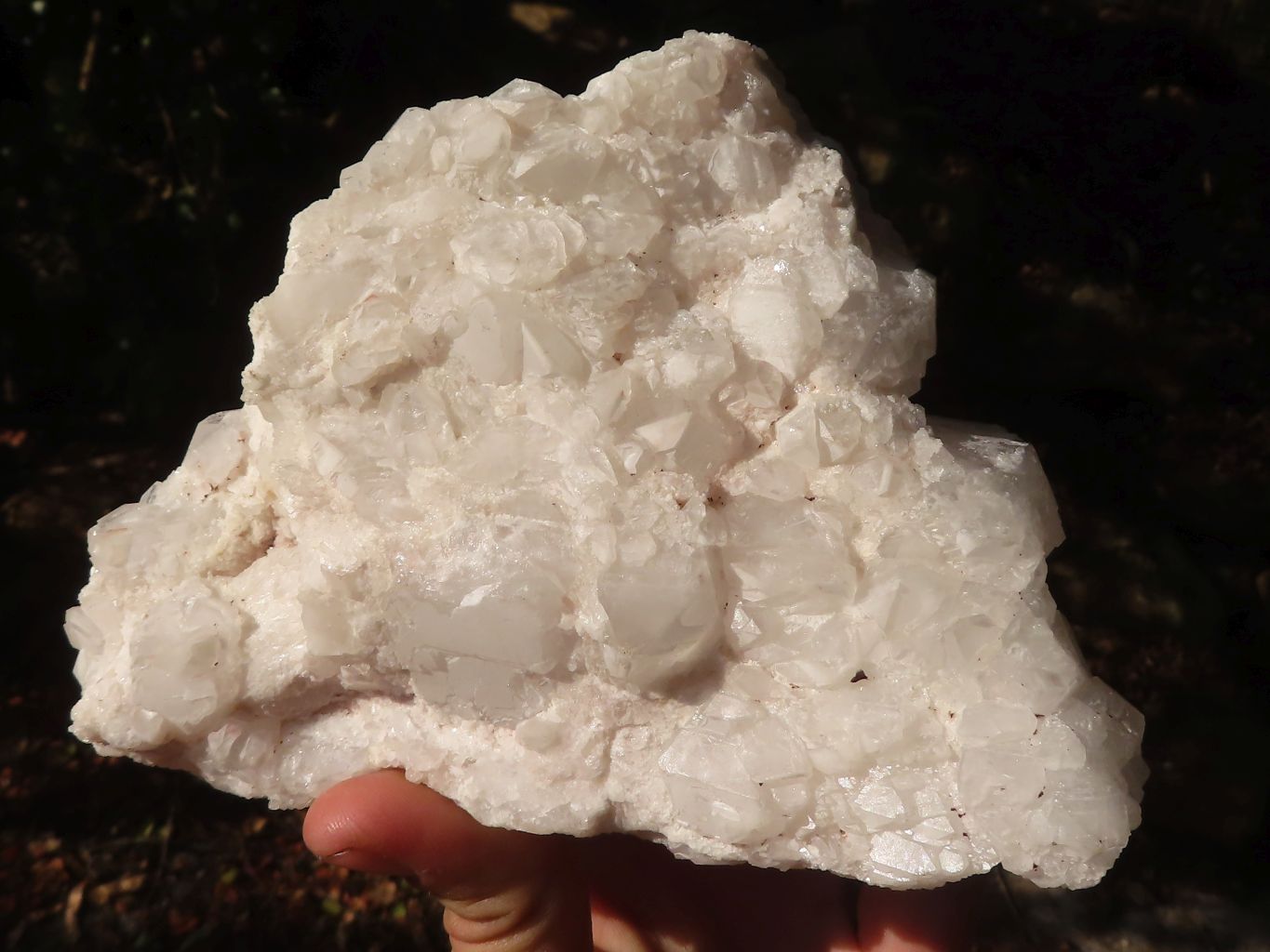 Natural Floater Candle Quartz Clusters  x 2 From Madagascar - Toprock Gemstones and Minerals 