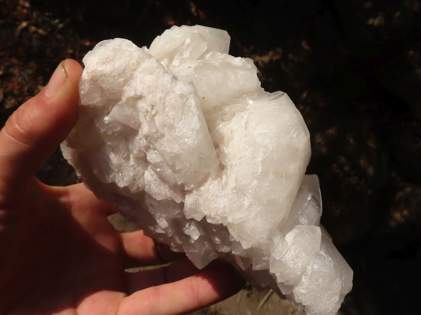Natural Floater Candle Quartz Clusters  x 2 From Madagascar - Toprock Gemstones and Minerals 