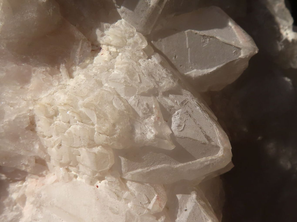 Natural Floater Candle Quartz Clusters  x 2 From Madagascar - Toprock Gemstones and Minerals 