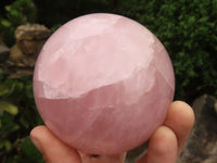 Polished Pink Rose Quartz Spheres  x 2 From Madagascar - TopRock
