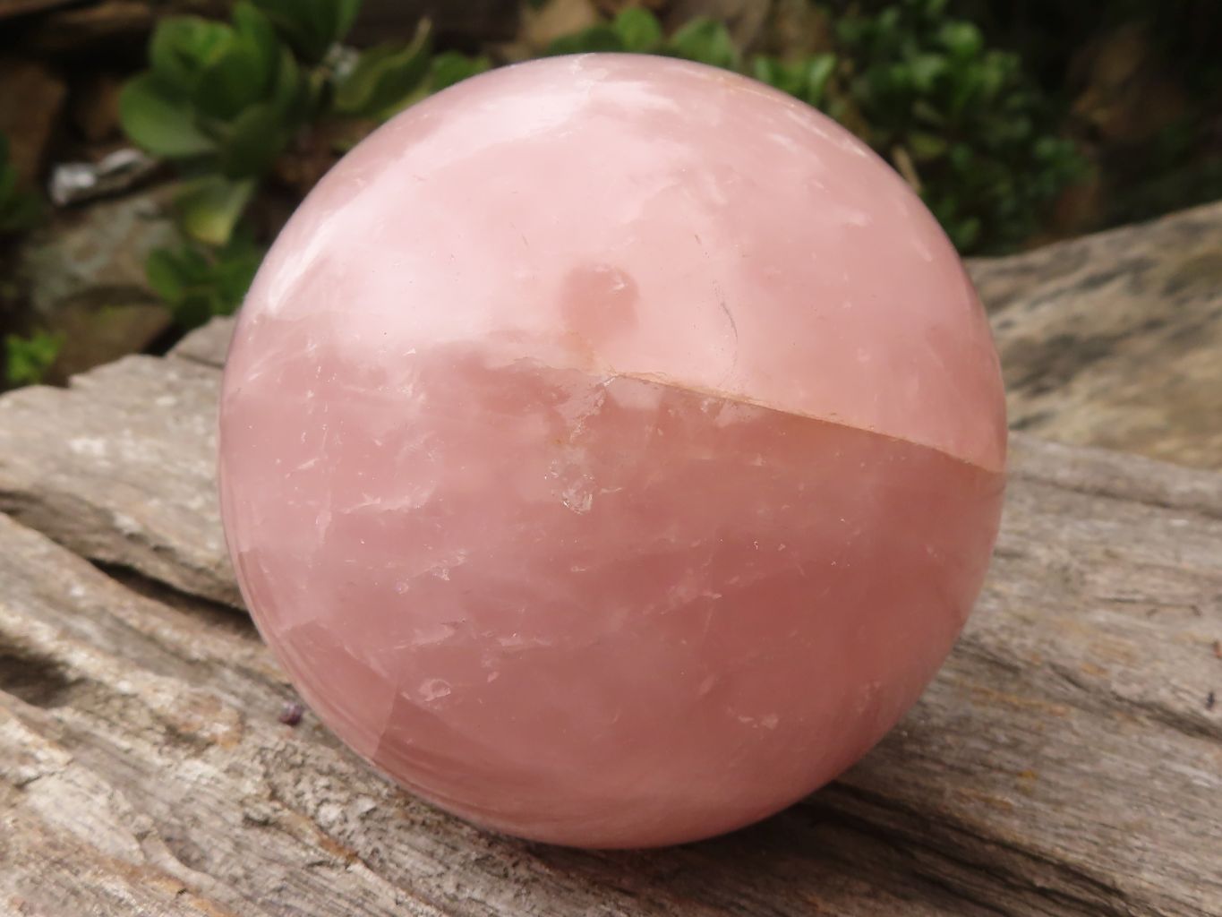Polished Pink Rose Quartz Spheres  x 2 From Madagascar - TopRock