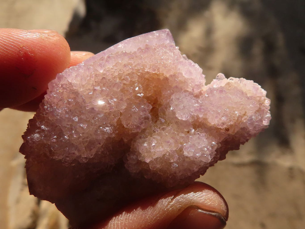 Natural Spirit Amethyst Quartz Clusters x 13 From Boekenhouthoek, South Africa - Toprock Gemstones and Minerals 