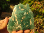 Polished On One Side Emerald Mtorolite Plates x 6 From Mutorashanga, Zimbabwe - Toprock Gemstones and Minerals 