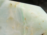 Polished Blue Smithsonite Aragonite Points x 2 From Congo - Toprock Gemstones and Minerals 