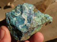Natural Rough Shattuckite Cobbed Specimens x 24 From Kaokoveld, Namibia