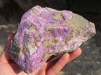 Natural Rough Stichtite & Serpentine Specimens x 2 From Barberton, South Africa - Toprock Gemstones and Minerals 