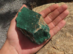 Natural Crystalline Malachite Specimens  x 6 From Tenke Fungurume, Congo - TopRock