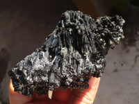 Natural Schorl Black Tourmaline Specimens  x 2 From Erongo, Namibia - Toprock Gemstones and Minerals 